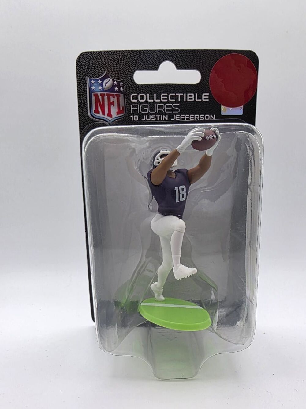 NFL Excite Justin Jefferson #18 Collectible Action Figure New Blister Pack